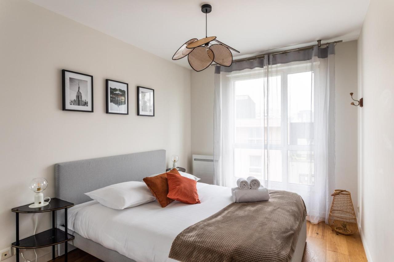 Apartament Le Vilona - T3 Moderne Avec Parking Prive Rennes Zewnętrze zdjęcie